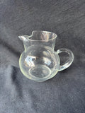 Clear Glass Water Pitcher