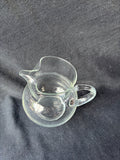 Clear Glass Water Pitcher