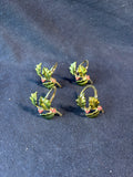 Set Of 4 Lenox Holly Napkin Rings (B)