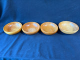 Lot Of 4 Wooden Bowls