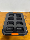 Le Creuset 8-Cup Toughened Nonstick Mini Cakes Loaf Tray Bakeware