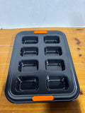 Le Creuset 8-Cup Toughened Nonstick Mini Cakes Loaf Tray Bakeware
