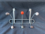 All-Star Sports Ball Over-the-Door Hook Rack