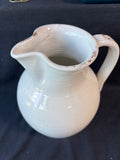 Handmade Italian Ceramic Speckled Pitcher