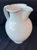 Handmade Italian Ceramic Speckled Pitcher