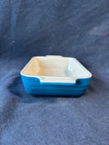 Le Creuset Stoneware Small Rectangle Baking Dish Casserole Blue