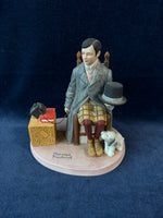 (D)Norman Rockwell “Self Portrait” Figurine