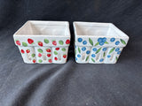 Crofton Ceramic Berry Baskets (2) *Read Description*