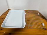 Speckled Bakers Sheet W/ Cooling Rack
