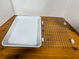 Speckled Bakers Sheet W/ Cooling Rack
