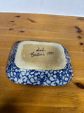 Bastine Pottery Sponge-ware Serving Dish