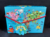 Great Big World & USA Map Puzzles – 2-Piece Lot