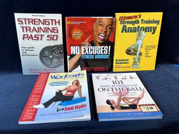 Lot Of Fitness Books (5)