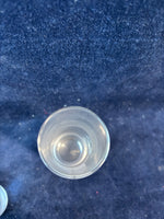 Set Of 5 Clear Crystal Cordial Shot Glasses Etched Sailboats Holmegaard Nautical