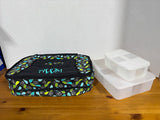Insulated Casserole Dish Carrier Monogramed W/ 2 Storage Containers