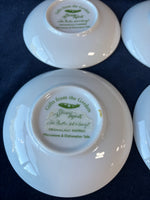 Set Of 4 “Gifts From The Garden" Tidbit Dishes