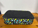 Insulated Casserole Dish Carrier Monogramed W/ 2 Storage Containers