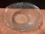 Mikasa Crystal Frosted Holiday Serving Bowl