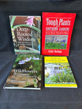 Gardening/Flower Book Lot-4 Books