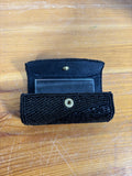 Lot Of 2 Black Beaded Purse/Cases