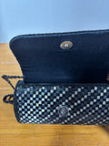Lot Of 2 Black Beaded Purse/Cases