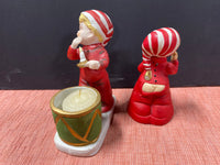 Vintage 1978 Jasco Christmas Figurines, 2 PCs