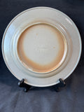Set Of 4 Salmon Falls Stoneware Pottery Blueberry Vine Salt Glaze Dinner Plates