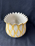 Andrea By Sadek Colonial Williamsburg Yellow In Bloom Planter Pot