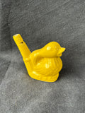 Yellow Patriotter Ceramic Yellow Warbler Bird Water Whistle Figurine