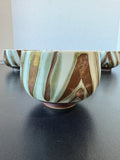 Japanese Chawan Matcha Pottery Teacups Set of 8