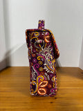 Vera Bradley Safari Sunset Structured Shoulder Messenger Bag *Read Description*