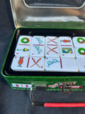 "A Christmas Story" Dominoes Set In Tin