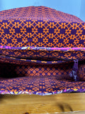 Vera Bradley Safari Sunset Structured Shoulder Messenger Bag *Read Description*