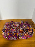 Vera Bradley Safari Sunset Tote Shoulder Bag