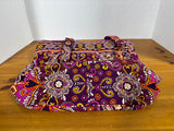 Vera Bradley Safari Sunset Tote Shoulder Bag