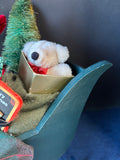 Byers Choice Santa In Sleigh