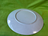 Pier 1 Round Blue Splatter Serving Platter