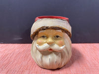 Vintage Santa Clause Tea Light Candle Holder