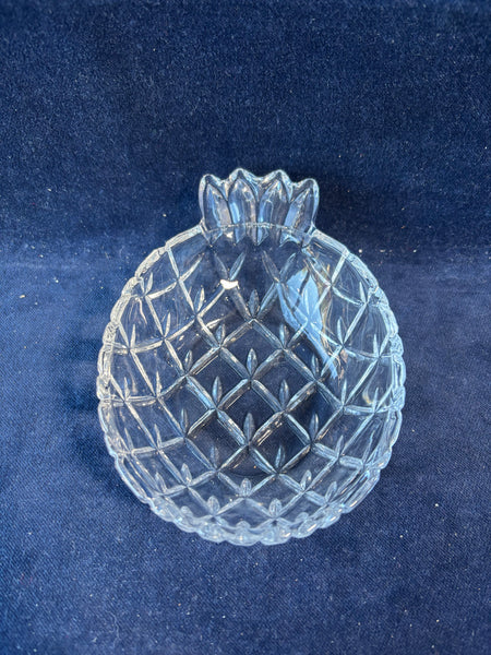 Glass Pineapple Trinket Dish