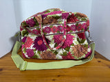 Vera Bradley Travel Weekend Overnight Bag Hello Dahlia *Read Description*