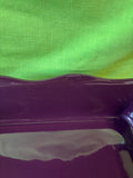 Emile Henry France Purple Casserole / Baking Dish Ruffled Edges