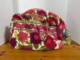 Vera Bradley Travel Weekend Overnight Bag Hello Dahlia *Read Description*