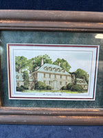 Framed Print Of Carters Grove Williamsburg Va