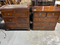 Antique Chest on Chest, "Presland's Depository"***HEAVY ITEM***
