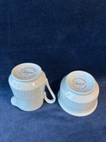Gibson Black Tie Sugar Bowl And Creamer