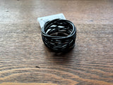 Bed Bath And Beyond Set Of 4 Twisted Wire Napkin Rings, Unused