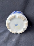 Blue And White Floral Planter Pot