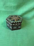 Handcrafted Granada Spain Taracea Inlaid Wood Box