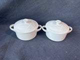 Set Of 2 Le Creuset Eiffel Tower Mini Cocotte Casserole Dishes