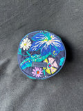Vera Bradley Round Quilted Cosmetic Case